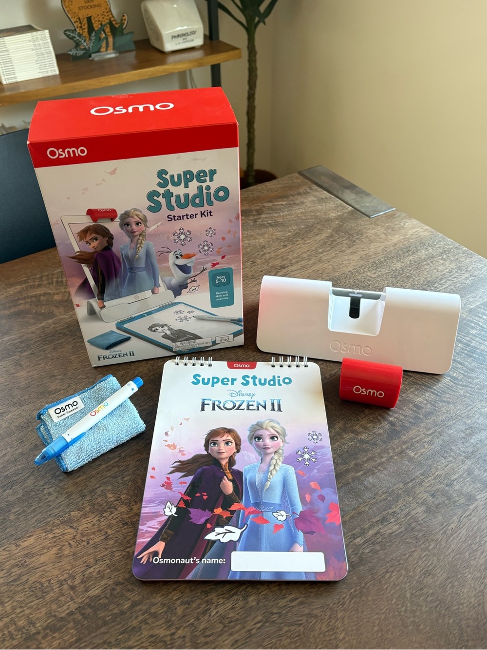 Osmo Super Studio Starter Kit with Frozen, Mickey and Friends, and Pizza Co